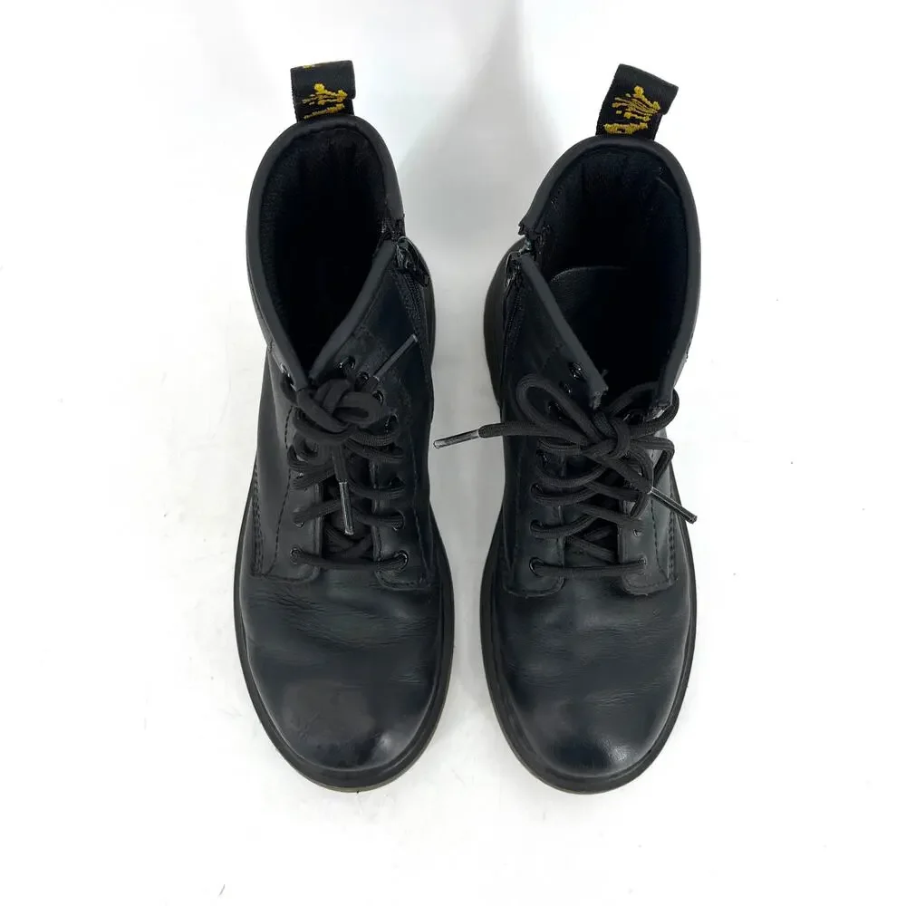 Dr. Martens Black‎ Leather 1460 Zip Ankle Boots Women's 4 / EU36